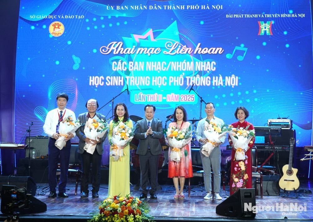Hà Nội: 37 trường tham gia Liên hoan ban nhạc học sinh năm 2025