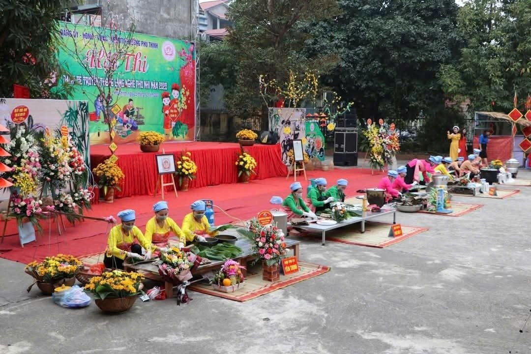 Hội thi Bánh tẻ truyền thống Làng nghề Phú Nhi lần thứ 2 năm 2025