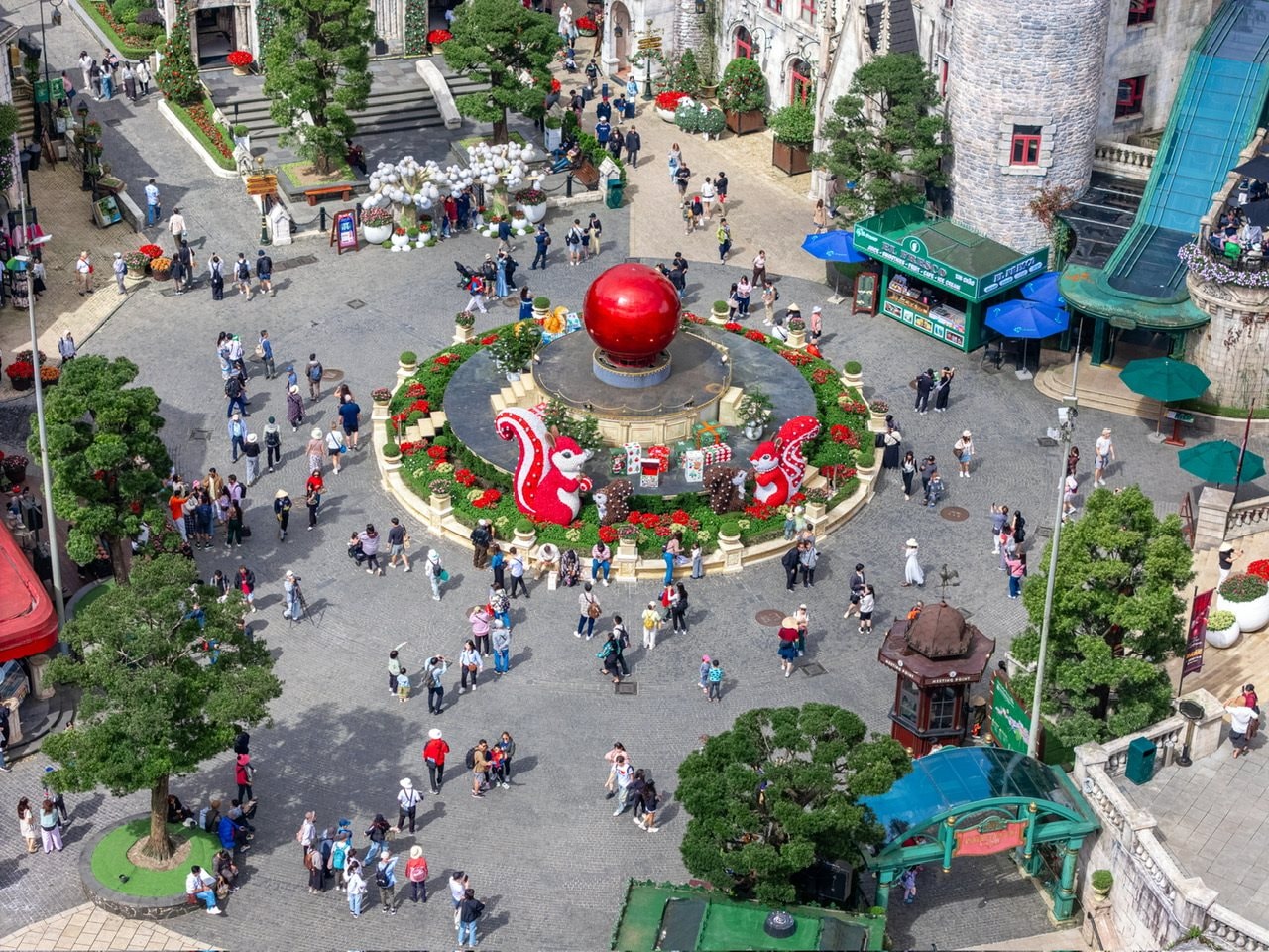 Sun World Ba Na Hills náo nhiệt du khách những ngày đầu năm 2026